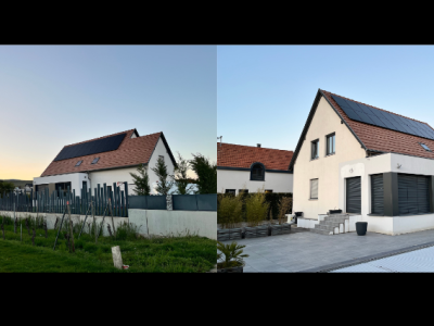 Installation de 8.8 kWc à Herrlisheim